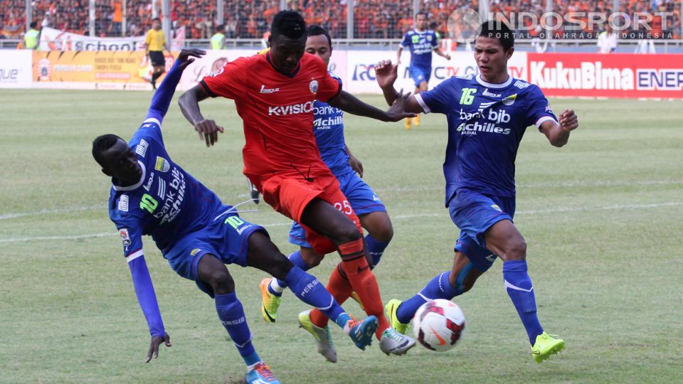 Eddie Foday Boakay (Persija) Copyright: &copy; Herry Ibrahim/Indosport